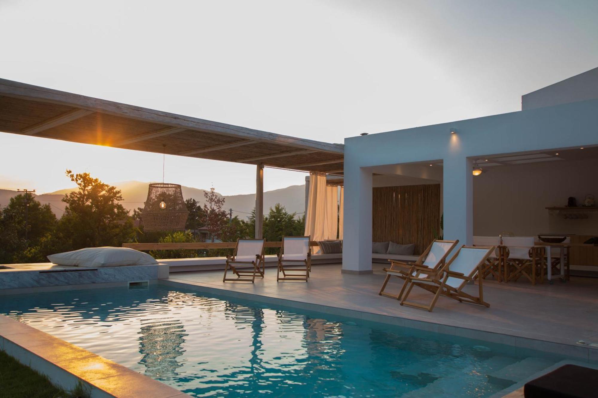 Aristotelia Gi - Premium Luxury Villas With Private Pools Olympiada Bagian luar foto
